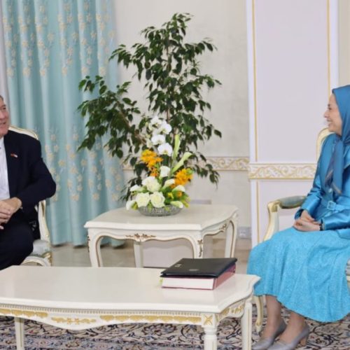 Former U.S. Secretary of State Michael Pompeo visits Ashraf 3, meets with Mrs. Maryam Rajavi