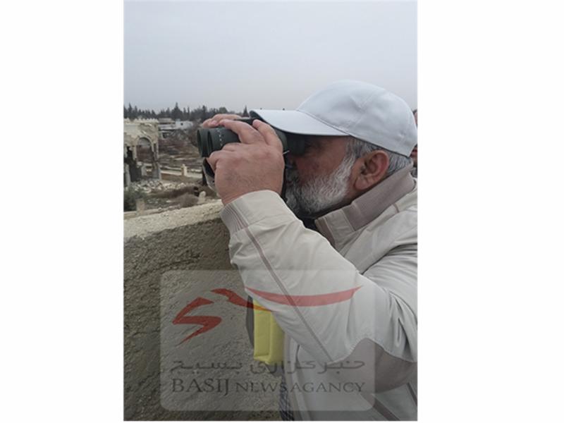 Mohammad Reza Naqdi Visits Syria