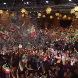 Iranians Raily for Freedom