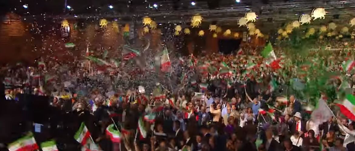 Iranians Raily for Freedom