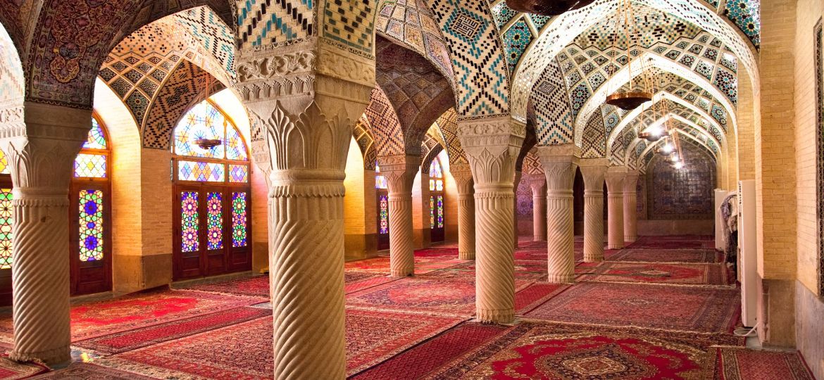 Prayer Hall of Nasir al-Molk Mosque, Iran