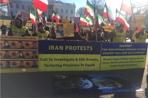 Protesters in Iran