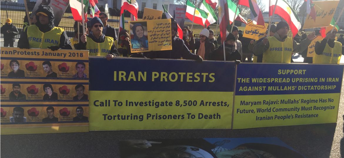 Protesters in Iran