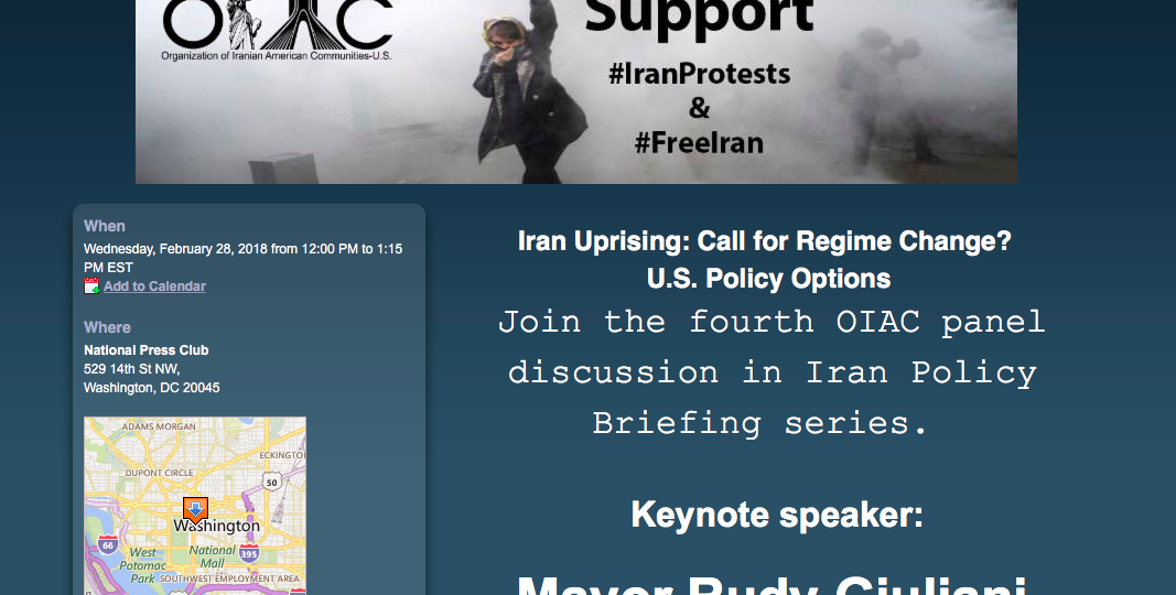 Iran Uprising: Call for Regime Change