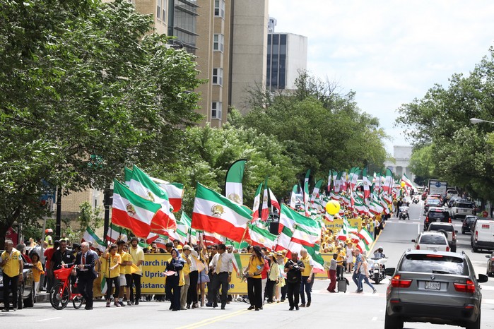 Solidarity March 2019 - Iranian American Communities Solidarity March with Iranian People for Regime Change - June 21, 2019 - Washington DC across DOS and White House (6)
