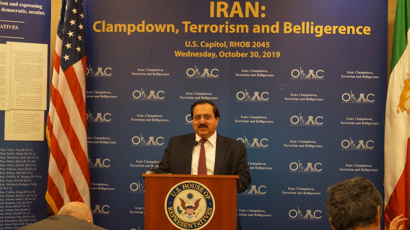 16- Mr. Alireza Jafarzadeh at OIAC Congressional Briefing 10_30_2019.