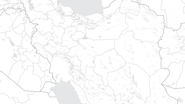 Iran water crisis map