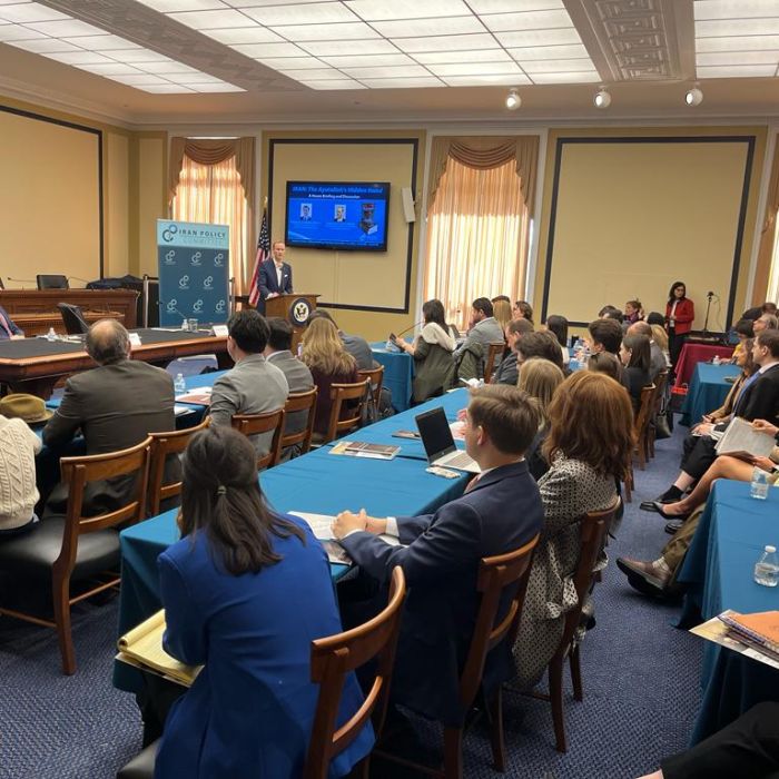 Congressional Briefing on Iran’s Covert Influence Operation