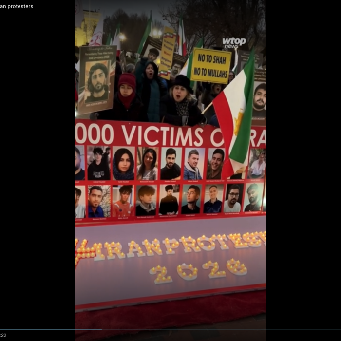DC holds vigil for Iranian protesters killed during regime change in Iran